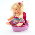 Baby Doll with Toilet & Accessories 3+