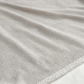 SKÖTSAM Cover for babycare mat, grey, 83x55 cm