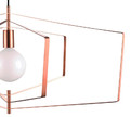 GoodHome Pendant Lamp Nedoki E27 90cm, copper