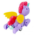 Pull Toy Unicorn 12cm, 1pc, assorted colours, 3+