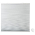 TREDANSEN Block-out cellular blind w hub kit, white, 120x195 cm