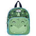 Pret Children's Backpack Preschool Dino Giggle green