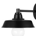 GoodHome Wall Lamp Gammuse 1-p E27, black