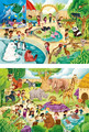 Clementoni Children's Puzzle Zoo 2x60 5+