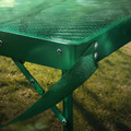 STRANDÖN Folding table set, green