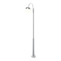 GoodHome Garden Outdoor Lamp Jarrow E27 IP44, steel