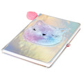 Notebook Diary A5 Holo/Plush Cat