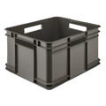 GoodHome Storage Container Box Ando XL 28 l, grey