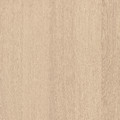 MALM Bed frame, high, white stained oak veneer/luröy, 140x200 cm