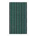 VÄGSKYLT Rug, flatwoven, blue-green/black, 80x150 cm