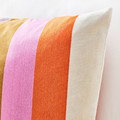 VATTENVÄN Cushion cover, pink/striped, 50x50 cm