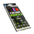 Starpak Colour Pencils 12 Colours Pixel Game