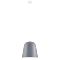 GoodHome Pendant Lamp Calume E27 38cm, grey