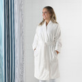 ROCKÅN Bathrobe, white, L/XL