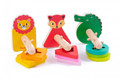 iWood Wooden Stacking Toy Animals 12m+