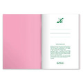 Notebook A4 60 Pages Squared PP Pastel Colors 5pcs, assorted