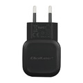 Qoltec Wall Charger EU Plug 12W 5V 2.4A USB + Micro USB Cable