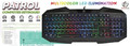 Rebeltec Gaming Wired Keyboard Iluminati PATROL