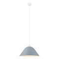 GoodHome Pendant Lamp Calume E27 48cm, grey