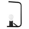 GoodHome Table Lamp Darrah E27, black