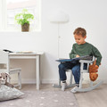 SUNDVIK Children's table, gray, 76x50 cm