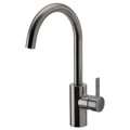 DELSJÖN Kitchen mixer tap, pewter effect