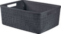 Curver Basket Jute M, dark grey