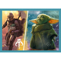 Trefl Children's Puzzle 4in1 Madalorian Star Wars 4+