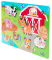 Smily Play Wooden Puzzle Farm 18m+