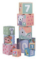 Joueco Wooden Stacking Blocks The Wildies Family 18m+