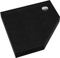 Shower Tray Schedpol Lena 90 x 90 x 12 cm, black