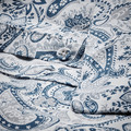 RODGERSIA Duvet cover and pillowcase, blue/white, 150x200/50x60 cm