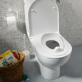 Children's Toilet Seat GoodHome Yalu, white