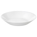 OFTAST Deep plate/bowl, white, 20 cm