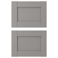 ENHET Drawer front, grey frame, 40x30 cm