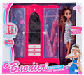 Baonier Doll 31cm Fashion Closet Wardrobe Playset 3+