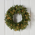 Christmas Wreath with LED Thetford 50 cm, battery-operated