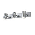 GoodHome Wall Lamp Tellot 3 x GU10 IP44, chrome