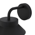 GoodHome Garden Outdoor Wall Lamp Caprera E27 IP44, black