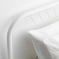 NESTTUN Bed frame, white, Lönset, 140x200 cm