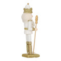 Nutcracker Christmas Decoration Henry 3 18cm, white