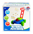 Bubble Machine Lawn Mower + Liquid 118ml 3+