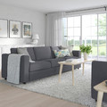 VIMLE 3-seat sofa, Gunnared medium grey