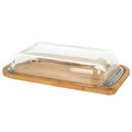 Butter Dish Clear 28cm