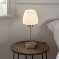 GoodHome Table Lamp Kluan E14, brushed chrome