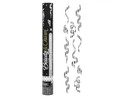 Confetti Streamers Party Popper 40cm, silver