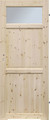 Radex Internal Door Lugano 80, right, solid pine