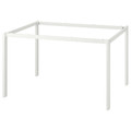 MELLTORP Underframe, white, 125x75 cm