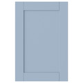 SANNIDAL Door with hinges, blue, 40x60 cm