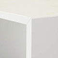 BESTÅ / EKET TV storage combination, white/Selsviken high-gloss/white, 180x42x185 cm